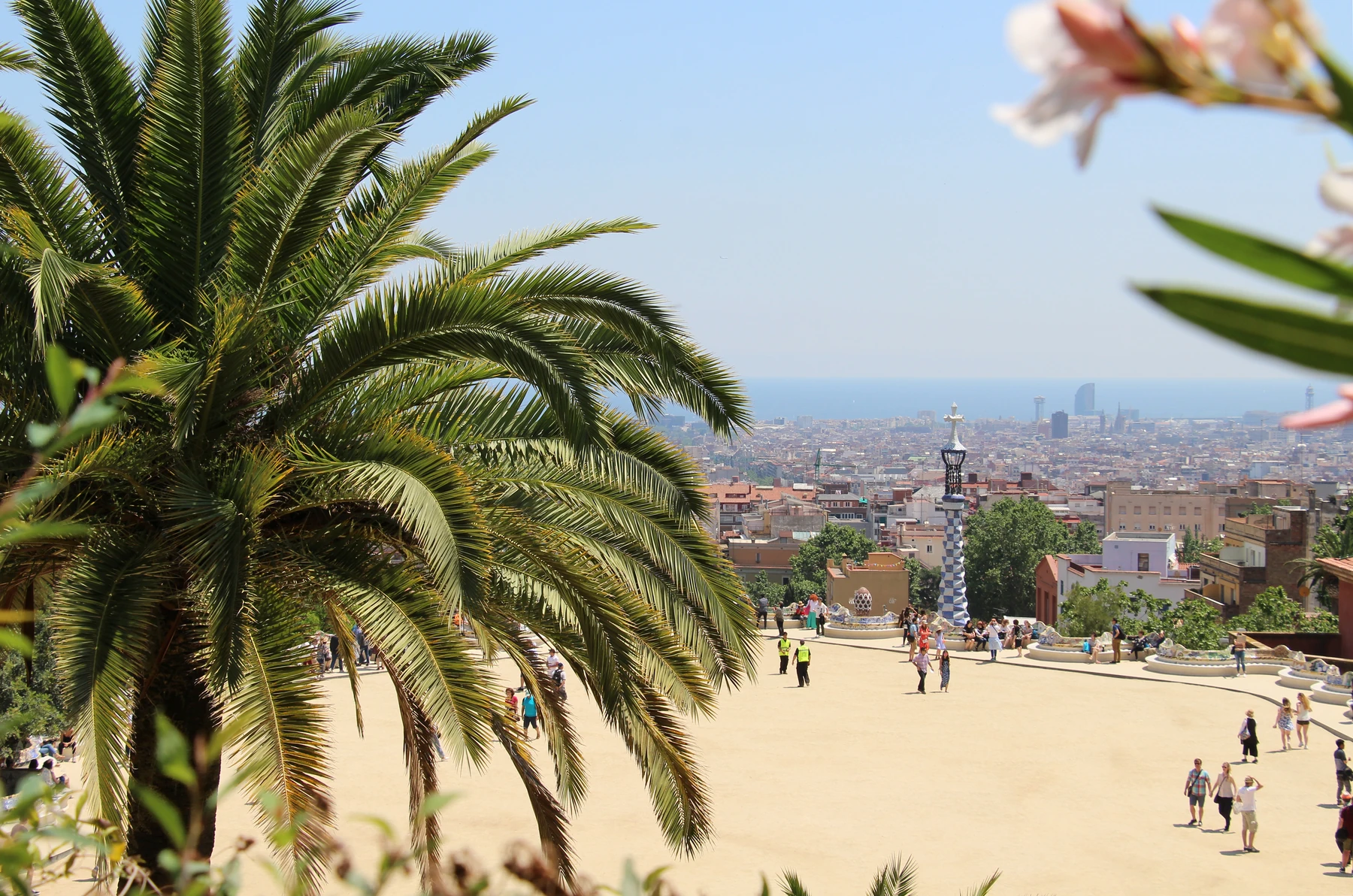 Park Güell i Barcelona