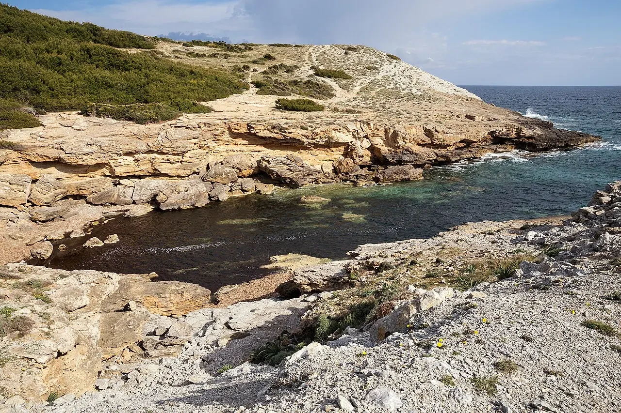 Cala Estreta på Mallorca