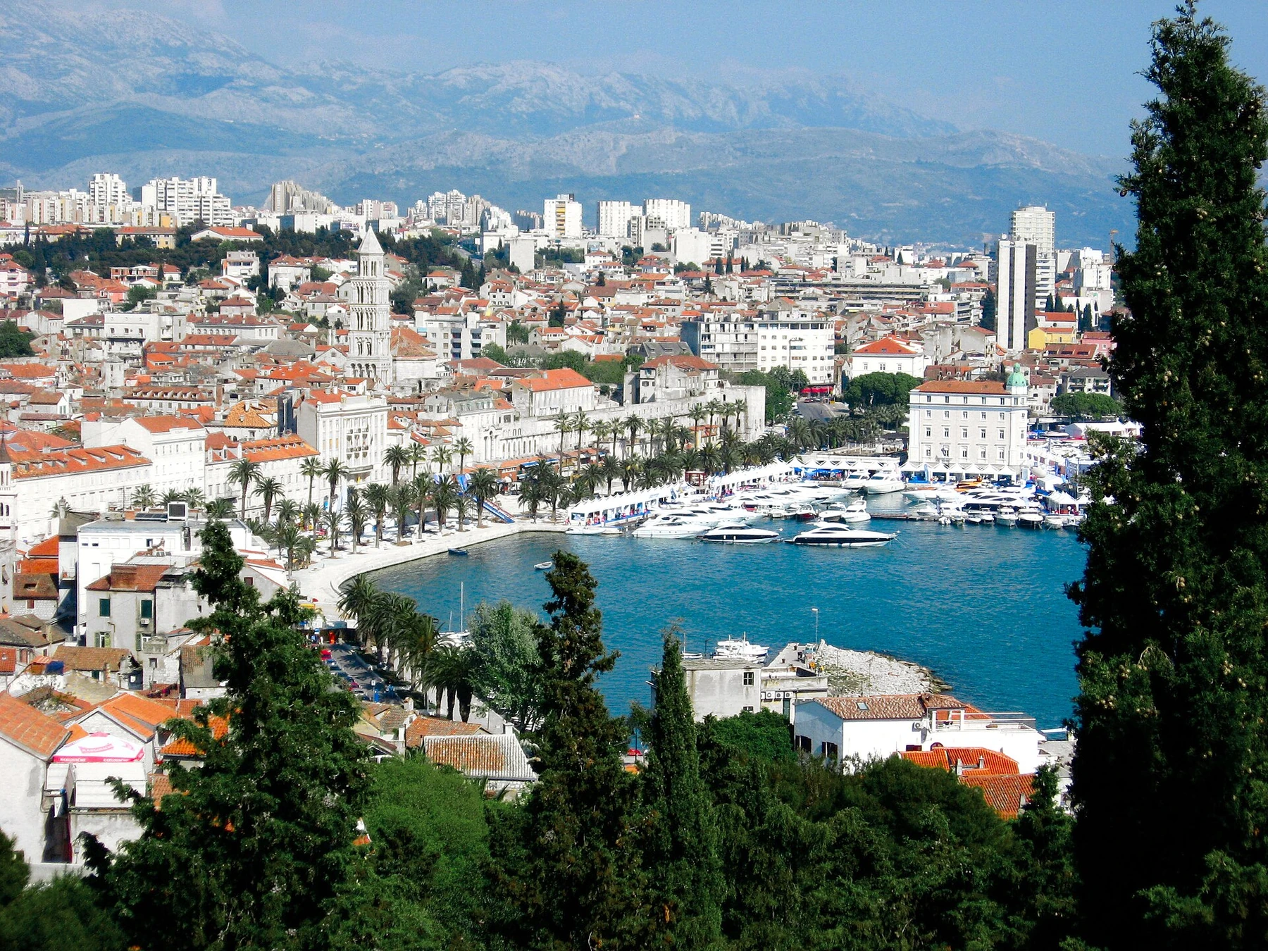 Havnepromenaden Riva i Split
